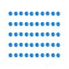 Car Dent Repair Kit with 50 Nylon Pull Tabs, Paintless Hail Damage Removal Set, Blue view 3