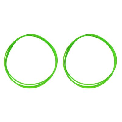 Luoilba 4-Piece Round PU Belts for Cycling Roller Trainers, 5 mm