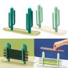 Rackumic Chopstick Storage Rack, Non-Slip, Moisture Resistant, Plastic, 30 x 16 x 8 cm, Space-Saving Holder for Kitchen Utensils, Home, Dining Room, Dark Green view 3