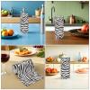 LALAFINA 2 Rolls of Kitchen Paper Towels with Zebra Pattern, Thick and Highly Absorbent, for Hotel and Bathroom Use view 3