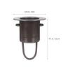 Kuntesetty Rain Chain Gutter Adapter, Decorative Aluminum Alloy Hanger view 3