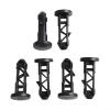 Black Plastic Lid Hinge Pins for 240L Trash Cans view 3