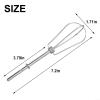 Stainless Steel Hand Mixer Beaters Replacement for KHM Series Turbo Mixer view 4