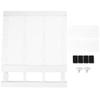 CANIGHT Adjustable Tension Shelf, Plastic and Carbon Steel, Extendable Closet Shelf, 1 Set view 1