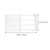 CANIGHT Adjustable Tension Shelf, Plastic and Carbon Steel, Extendable Closet Shelf, 1 Set view 2