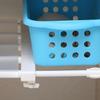 CANIGHT Adjustable Tension Shelf, Plastic and Carbon Steel, Extendable Closet Shelf, 1 Set view 4