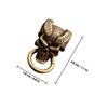 PRETYZOOM Brass Skull Ring Accessory for Leather Crafts view 2