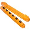 LALAFINA Wall-Mounted Billiard Cue Rack, 6-Cue Holder, Storage for Billiard Accessories, Vertical Display for Billiard Rooms and Clubhouses view 1