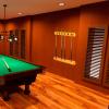 LALAFINA Wall-Mounted Billiard Cue Rack, 6-Cue Holder, Storage for Billiard Accessories, Vertical Display for Billiard Rooms and Clubhouses view 4