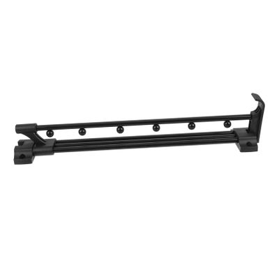 Healvian Adjustable Telescopic Closet Rod with Push-Pull Mechanism