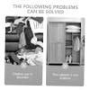 Healvian Adjustable Telescopic Closet Rod with Push-Pull Mechanism view 3