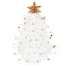 GATHINESS Transparent Crystal Mini Christmas Tree Pentagram Ornament view 1