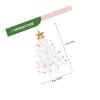 GATHINESS Transparent Crystal Mini Christmas Tree Pentagram Ornament view 2