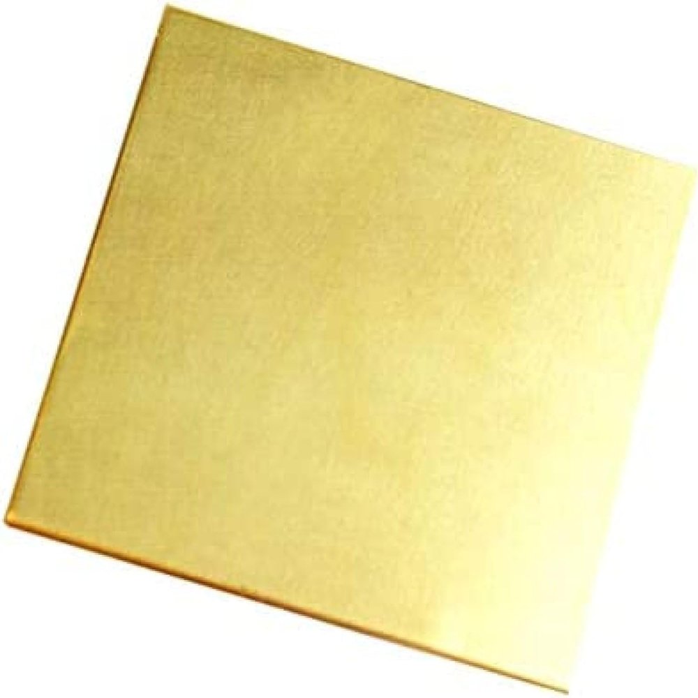 Premium Brass Sheet Cutoffs for DIY and Fabrication
