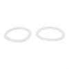 2 x Silicone Sealing Ring for Sink Drain view 1