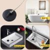 40 mm Rubber Bathtub and Sink Drain Stopper with Chain view 4