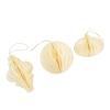 Omquot Creative Hanging Honeycomb Paper Ornament Trio view 4