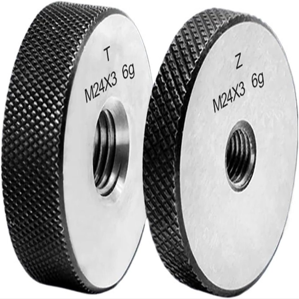 Setting Ring, Thread Plug Gauge Set, 1 Set, Plain Fine Gauge Ring, 6g, M11–M60, 1.5 mm Pitch (M51×1.5)