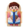 Wooden Dressing Board for Toddlers, Multifunctional Early Learning Toy view 1