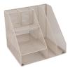 Desktop File Organizer with 3 Trays and 2 Pen Holders view 2