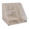 Desktop File Organizer with 3 Trays and 2 Pen Holders view 3