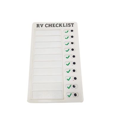 My Chores Checklist Board, Portable RV Memo Board
