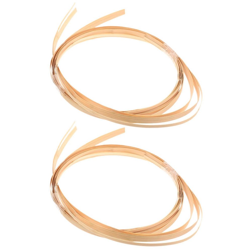FIXOSHEE Bamboo Weaving Strips - 2 Bundles