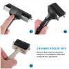 POPETPOP 3-Piece Linocut Printing Rollers, Rubber Brayer Set view 2