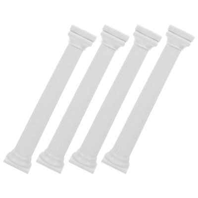 4-Piece Cake Stands with Greek Decor Roman Columns