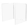 ibasenice Transparent Acrylic Dust Cover for Electronic Laboratory Scales view 1