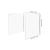 ibasenice Transparent Acrylic Dust Cover for Electronic Laboratory Scales view 2