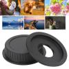 YYALYYON C-Mount Lens Adapter Ring with Rear Cap for EF/EF-S Cameras view 4