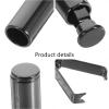 CRAFTHRO Metal Cord Ends - Black 12 Pack view 3