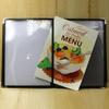 Zerodeko Transparent Menu Card Covers, Durable Robust PVC, 2 Pieces, Large Capacity, for Restaurants view 4