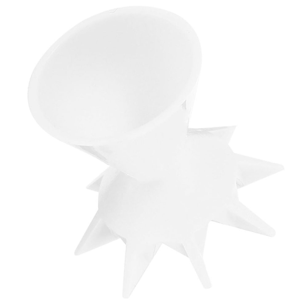 SWETRACE White Silicone Paint Pouring Cups, Reusable Painting Cups with Easy-Clean System