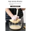 Ruwshuuk Strainer Bag | 30 x 20 cm, Reusable, With Drawstring and Made of Nylon view 4