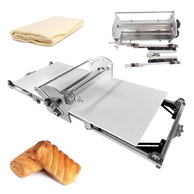 Dough Cutter & Fondant Roller, Adjustable Thickness, Foldable Design for Bakery and Pizza