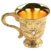 ZiStarlilife 30 ml Vintage Metal Wine Glass view 1