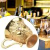 ZiStarlilife 30 ml Vintage Metal Wine Glass view 4