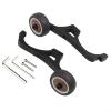 Axorafow Aluminum Kickstand for 7 g Electric Scooters with Folding Auxiliary Wheel, Max. 58 x 69 mm, Rubber Pads - Buckle 279 view 2
