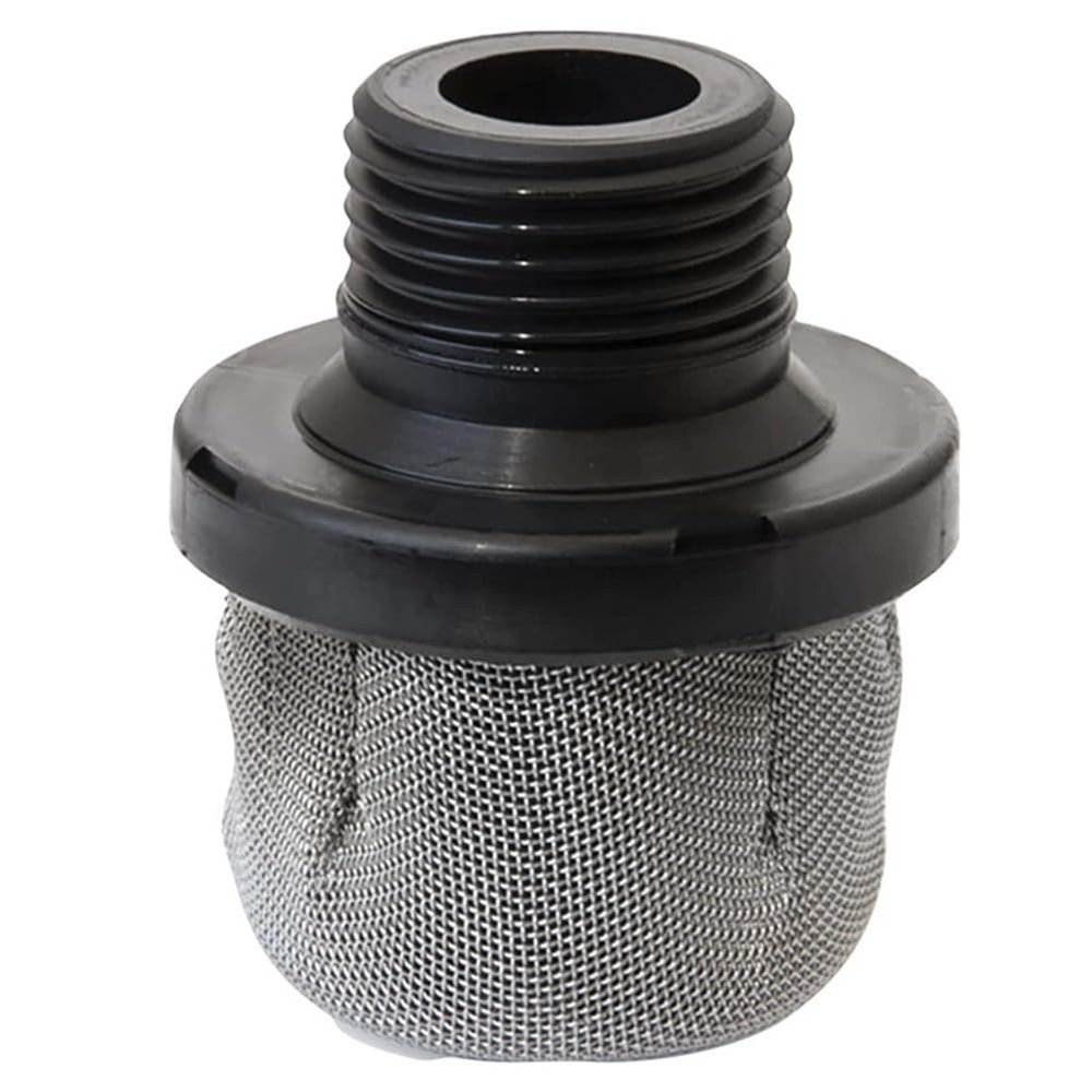 288716 Inlet Filter Suction Strainer for Airless Sprayers - 0.75 Black Silver Plastic-Metal Filter Compatible with X5/ProX7/ProX9/ProX17/ProX19 Models