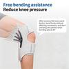 Improved Knee Brace 2026 with Spring Support for Walking, Sports and Everyday Use (Gray/Black) view 4