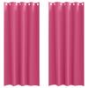 Qnhdfrt Blackout Curtains, 2-Piece Set, Light Pink, 260 x 140 cm view 1
