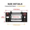 4-Way Winch Roller Fairlead, 45# Steel, for Jeep/Truck/UTV Winches (4-7/8 in.) view 2