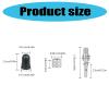 ZWWAAZHF Universal Bicycle Valve Adapter Set, Aluminum Alloy view 3