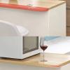 XPSHP25112 Kitchen Island with Storage, Open Shelves, Modern Sideboard Buffet Cabinet view 4