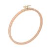 Tixiyu Durable Natural Wood Embroidery Hoop, 7.1-Inch Diameter view 1