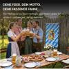 Sonia Originelli Bavaria Flag 50 x 70 cm – Fan Item for the Bavarian Flag at World Cup, European Championship & Public Viewing view 3