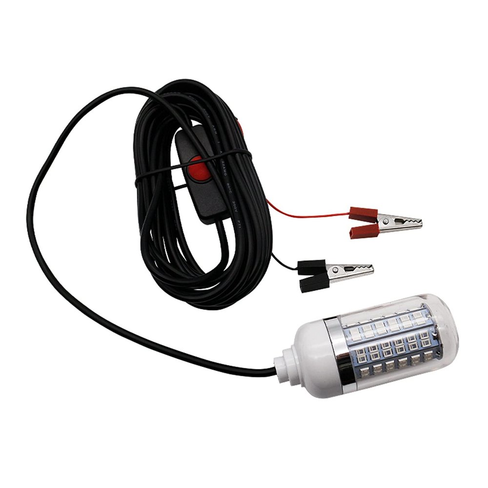 JVDDI Fishing Fish Finder with Underwater Light, Lure Lamp, 108 LEDs, IP68
