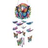 DIY Acrylic Diamond Garden Sun Catcher with Crystal Pendant and Wind Chime view 1